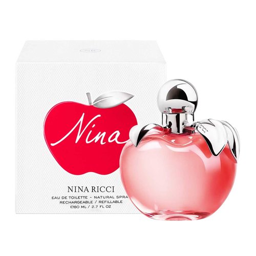 Nina By Nina Ricci Eau De Toilette Spray - Floral & Fruity Women's Perfume - 2.7 Oz Stylish Bottle