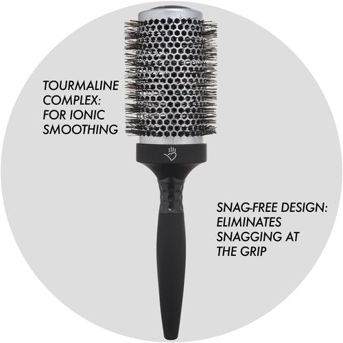 Sam Villa Signature Thermal Brush - Professional Styling Tool for Effortless Volume and Shine