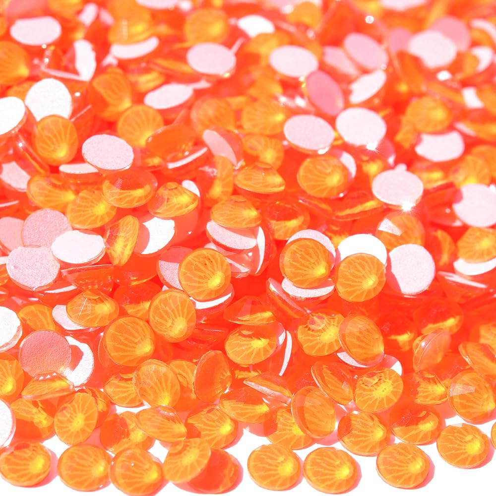 Blinginbox Flatback Glass Rhinestones,Neon Gems 1440pcs Non Hotfix Crystal Rhinestones for Nail Crafts Clothes Tumblers Face Makeup,Hyacinth Neon,SS20
