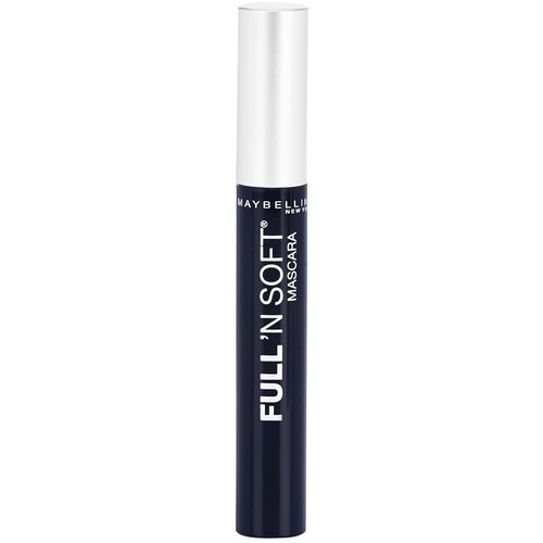 Maybelline New York Full 'N Soft Mascara - Washable, Very Black, 1 Count for Effortless Volume