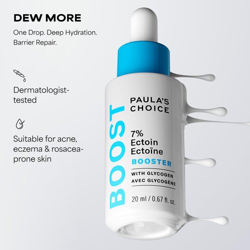 Paula's Choice 7% Ectoin + Hyaluronic Acid Milky Hydrating Face Serum, 7-in-1 Barrier Repair, Deep Hydration, Dewy Finish, Dermatologist-Tested for Sensitive Skin, 0.67 Fl Oz