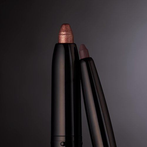 Laura Geller New York Swipe-N-Line Dual-Ended Eyeshadow & Eyeliner - Classic Onyx/Champagne - Waterproof, Smooth Glide Formula