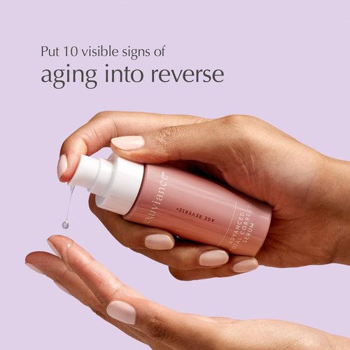 Exuviance Age Reverse+ Firming Anti-Aging Face Serum - Hydrates & Brightens Skin Tone with Peptides | 1 Fl Oz