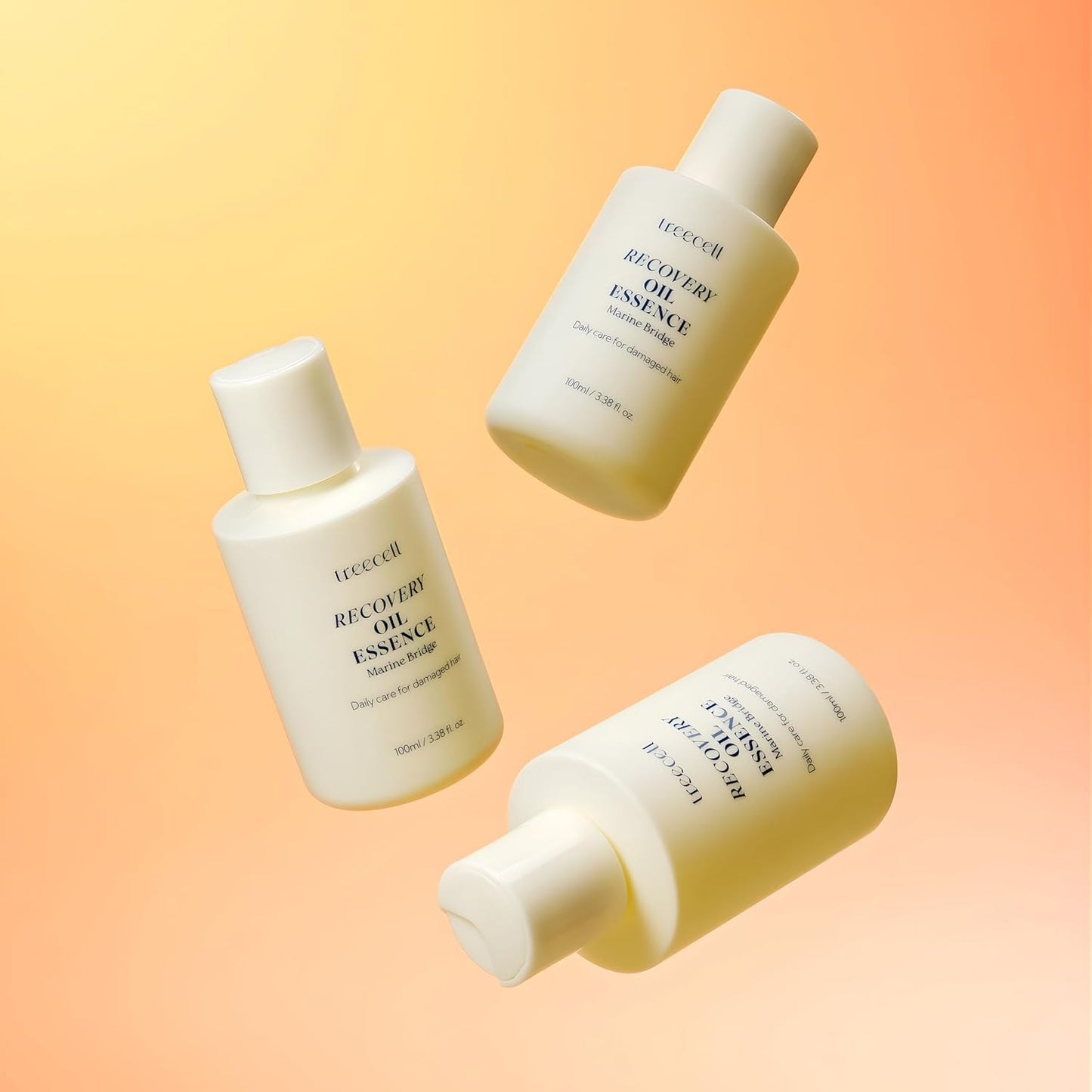 Treecell Recovery Oil Essence - 3.4 Fl Oz | Protects Hair from Pollution & UV Rays | Intensive Care for Dry, Damaged Hair