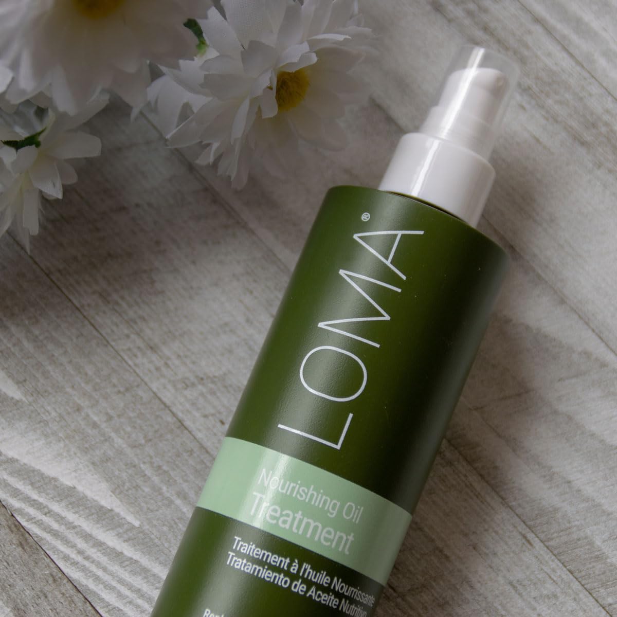 LOMA Nourishing Oil Treatment - Lightweight Formula for Healthy, Shiny Hair | 4 oz
