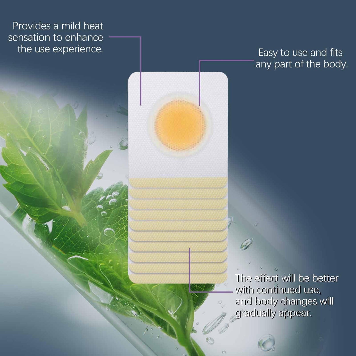 Rejuvacare Ozem Patch, Gentle and Safe to Touch the Skin, Firming, Moisturizing, Gentle (5Pcs)