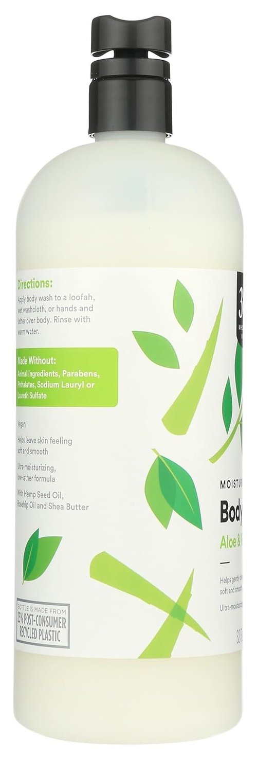 365 by Whole Foods Market Aloe & White Tea Body Wash - Moisturizing Formula, 32 Fl Oz