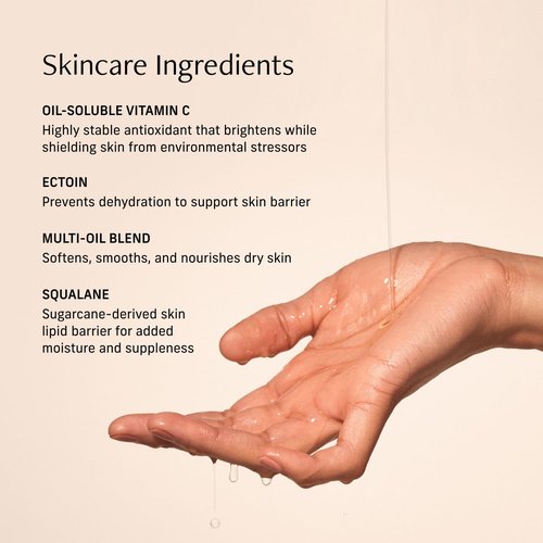CYKLAR Vitamin C Body Oil - Moisturizing Vanilla Verve Scented Serum for Glowing Skin | 4.2 Fl Oz