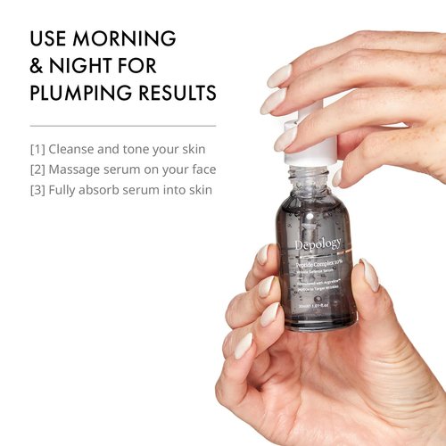 Depology Peptide Complex 10% Serum - Argireline™ Hydrating Face Serum for Dynamic Wrinkles | 1.01 fl oz