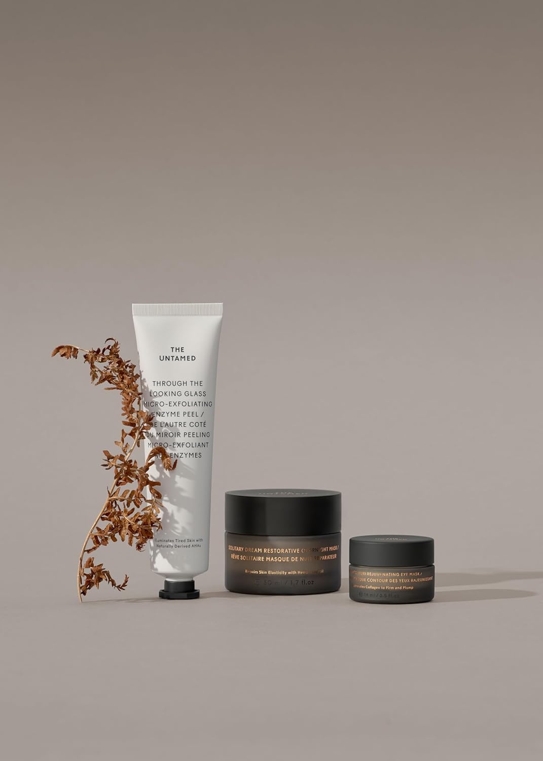 Untamed Weekly Kit - Complete Facial Skin Care Set for Hydration & Even Skin Tone | Exfoliator & Masks