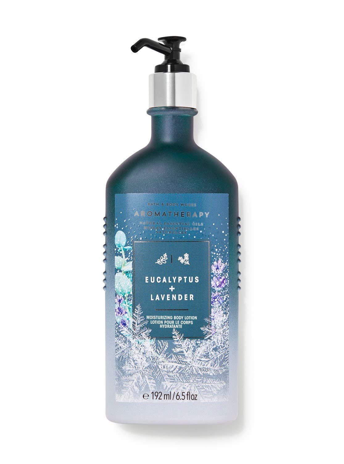 Bath & Body Works 2 Pack Aromatherapy EUCALYPTUS + LAVENDER Moisturizing Body Lotion - Full Size