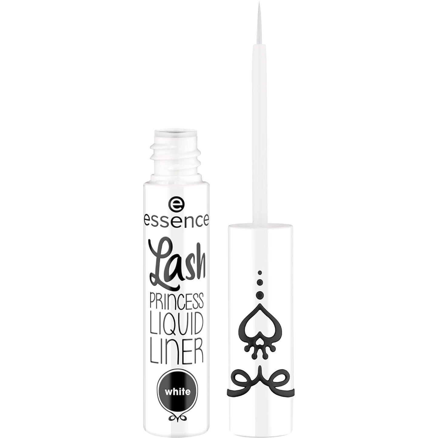 essence | Lash Princess Liner Brown | Smudge Proof, Matte Eyeliner with Ultra-Fine Brush Tip | Vegan & Cruelty Free