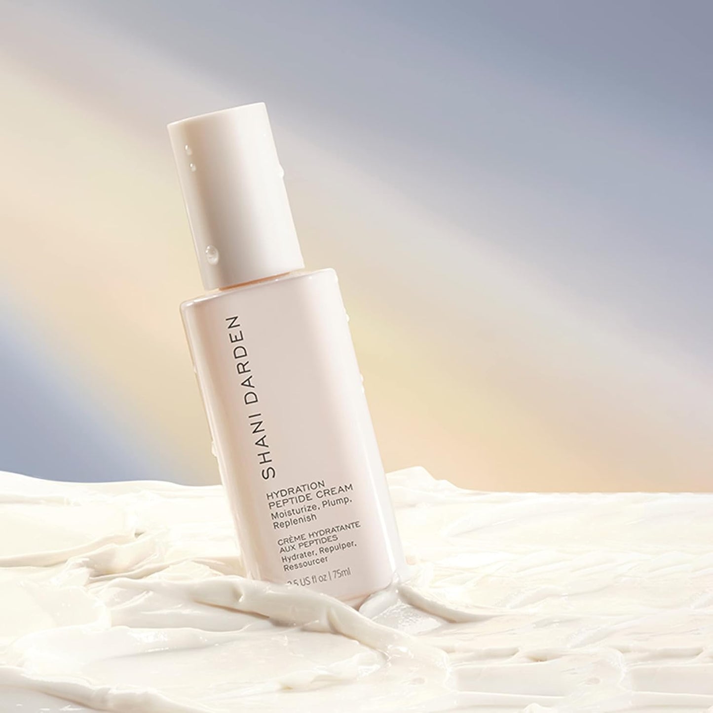 Shani Darden Hydration Peptide Cream - Oil-Free Face Moisturizer with Peptides & Squalane | 2.5 fl oz