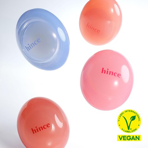hince Raw Glow Dewy Ball - Tinted Lip Balm, Jelly Gloss Glow, Shine and Hydration, Lip & Blush Multiuse, Vegan, 0.12 oz. (13 colors) (HUG DEW)