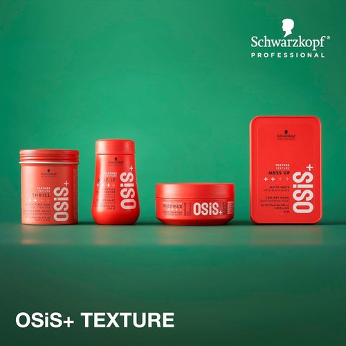 OSiS+ Mess Up Matte Styling Paste - Medium Control & Flexible Hold for Effortless Styles