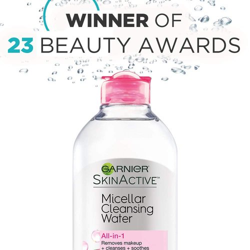 Garnier SkinActive Micellar Cleansing Water Mattifying for Oily Skin, 13.5 fl. oz.