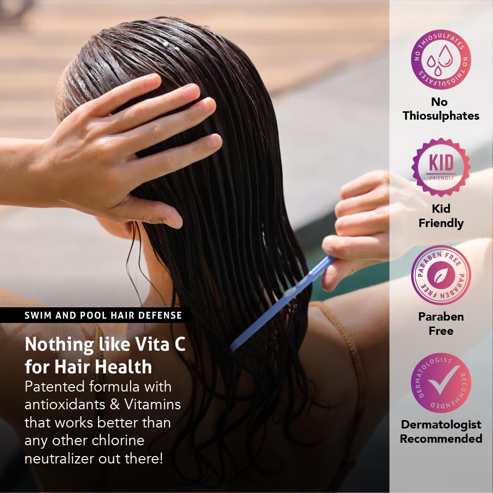 Vita C® After Swim™ Hair Spray - Chlorine Remover & Detangler with Vitamin C - 8 fl oz