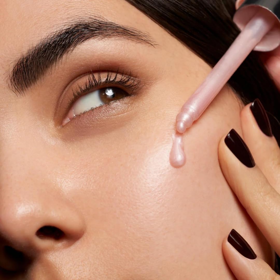 Skiennix Soft Focus Glow Booster Drops - Illuminating Skin Serum with Glycerin & Antioxidants for Dewy Makeup Base