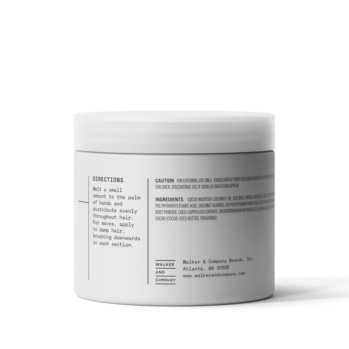 Bevel Beard Balm & Hair Pomade - Moisture Locking Coconut Oil & Shea Butter, 3.4 Oz