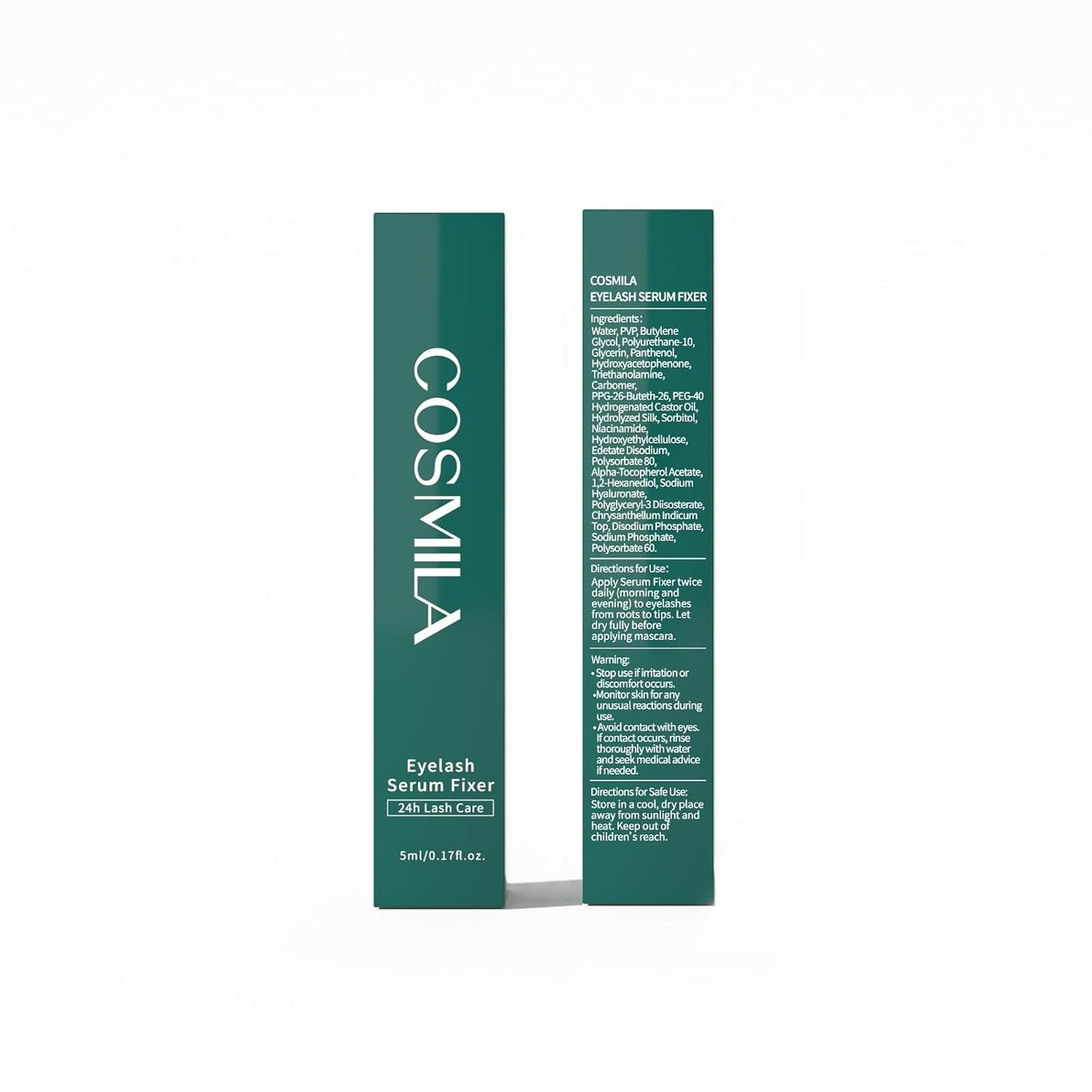 Skiennix Lash Conditioner & Serum - 3-in-1 Primer, Clear Mascara - Strengthens & Styles - Vitamin-Enriched - 5ml
