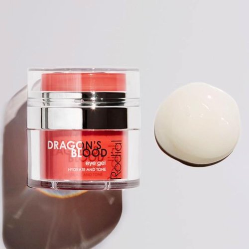 Rodial Dragon's Blood Eye Gel - Hydrating Eye Cream with Hyaluronic Acid for Brightening & Reducing Puffiness | 0.5 fl. oz.