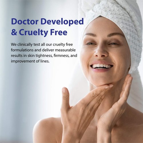 Dr. Denese SkinScience Advanced Firming Facial Pads - Exfoliating Glycolic Acid & Peptides for Radiant Skin | 100 Count