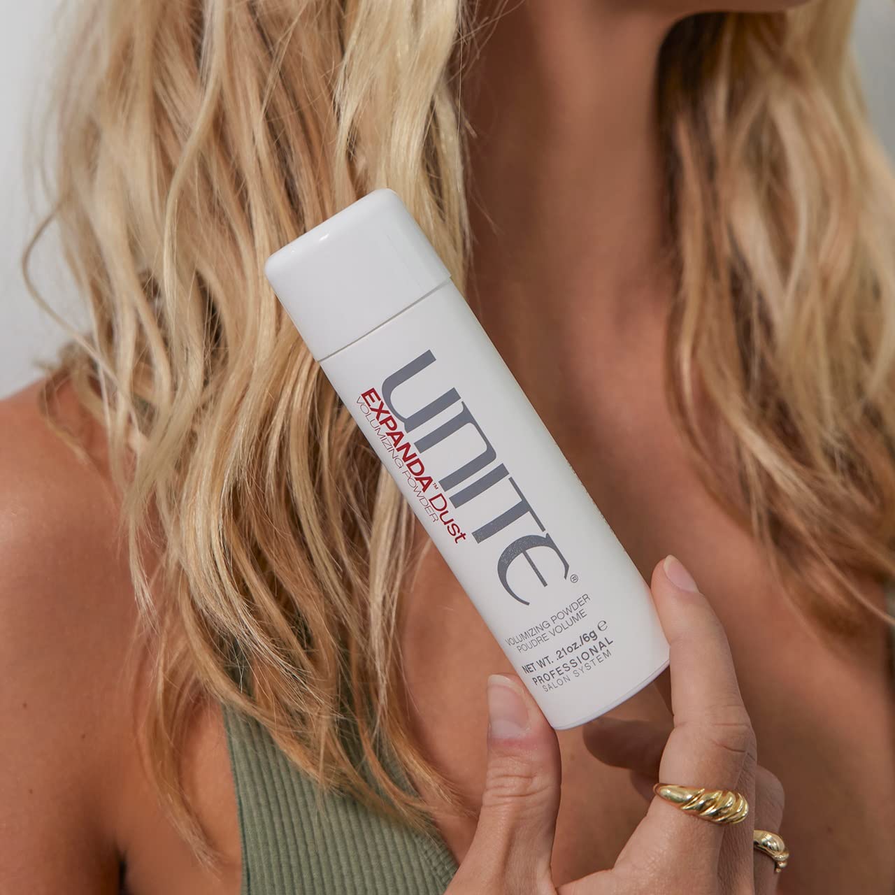 UNITE Hair EXPANDA Dust - Instant Volume & Root Lift Powder for Fine Hair - Matte Finish, 0.21 Oz