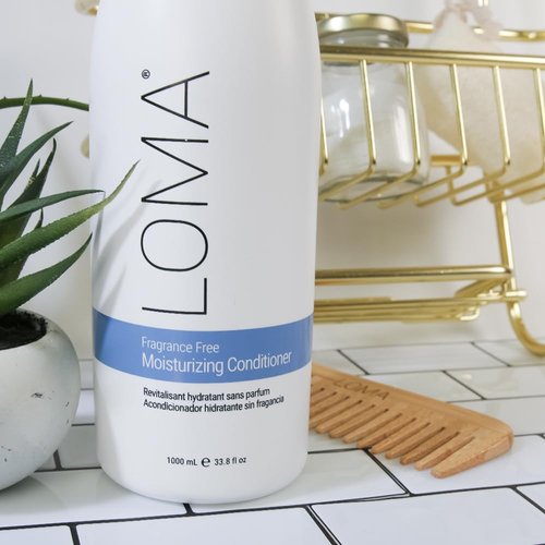 LOMA Moisturizing Conditioner - Fragrance Free, 33.8 Fl Oz | Nourishing Hydration for All Hair Types