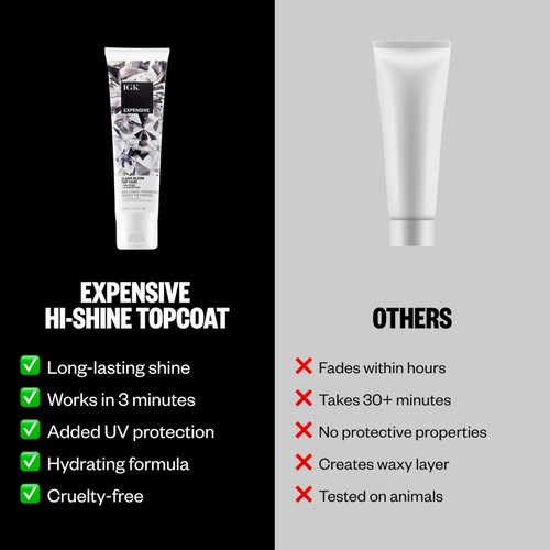 IGK Expensive Amla Oil Treatment - High Shine Gloss, Strengthens & Softens | UV Protection, Vegan | 1.7 oz