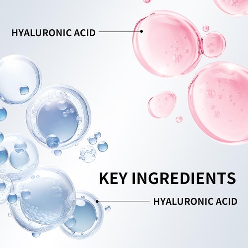 Lip Volumizer Plumper Serum with Hyaluronic Acid – Deep Hydration for Fuller Lips, Day & Night Moisture Lip Treatment, Smooth Non-Sticky Lip Balm, 0.34 fl.oz