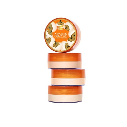 Airspun Loose Setting Powder - Talc-Free, Pore Minimizing, Oil Absorbing Face Powder | Honey Beige