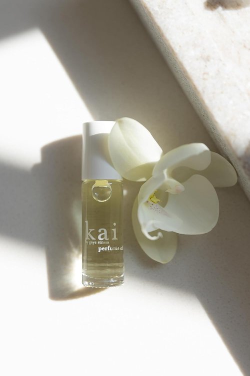 Kai Perfume Oil - Fresh Gardenia Scent | Long-Lasting, Vegan 1/8 Oz Roll-On Inspired by Hawaiian Memories
