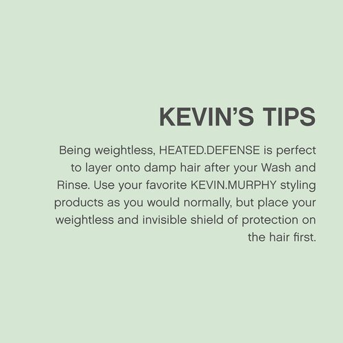 KEVIN.MURPHY Heated.Defense - Heat Protection Spray for All Hair Types - Leave-In Foam - 150 mL / 5.1 fl oz