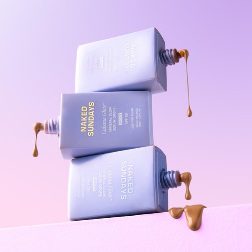 Naked Sundays CabanaGlow SPF 50 Bronzing Drops - Hydrating Glow Serum Sunscreen with Zinc Oxide + Broad Spectrum Protection