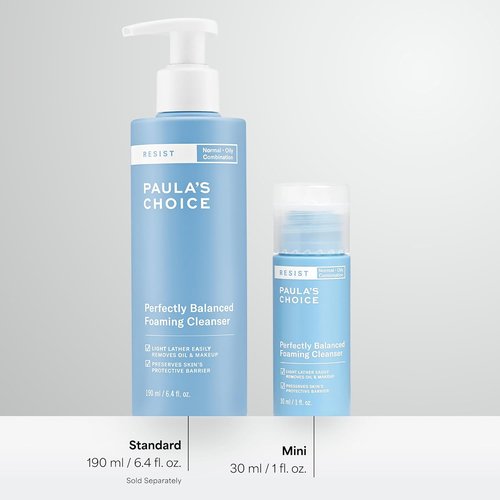 Paula's Choice RESIST Foaming Facial Cleanser - Anti-Aging Face Wash with Hyaluronic Acid & Aloe for Oily Skin