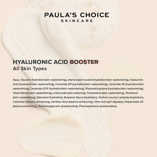 Paula's Choice BOOST Hyaluronic Acid Serum - Plumps Fine Lines & Hydrates Dry Skin | 0.5 Fl Oz