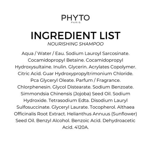 PHYTO Phytojoba Moisturizing Shampoo - Hydrating Formula for Dry Hair | 8.5 oz