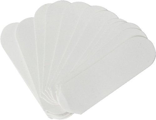 Cuccio Pro Pedicure File Refills - 180 Grit White Disposable Sheets | Hygienic & Water-Resistant - 50 Pack