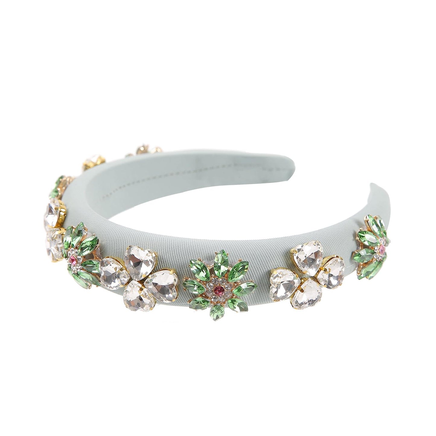 QIANXUAN rhinestones headband for women (Rhinestones Headband-23)