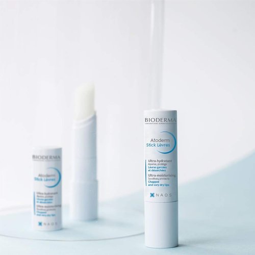 Bioderma Atoderm Lip Stick - Hydrating & Soothing Formula for Dry Lips - 0.15 oz