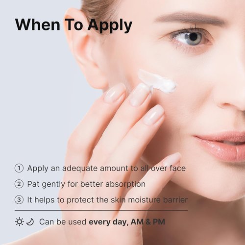 PURE K Panthenol 10% CICA Repair Cream - Soothing Moisturizer for Sensitive Skin | 2.7 Fl Oz (80ml)