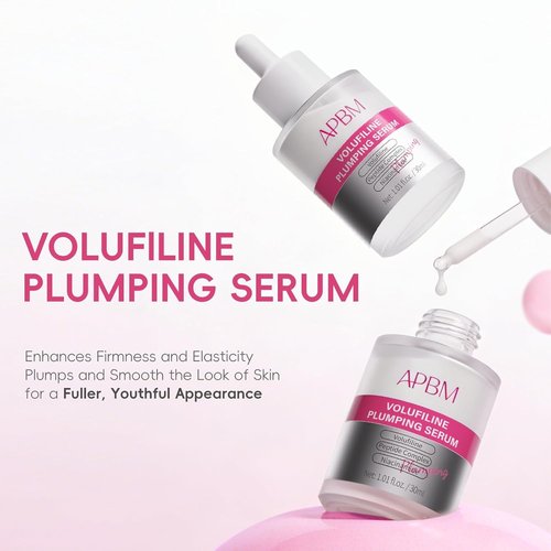 APBM Volufiline Plumping Serum - 5% Volufiline, 3% Niacinamide & 1% Multi-Peptide | Fuller, Radiant Skin | 1.01 fl oz