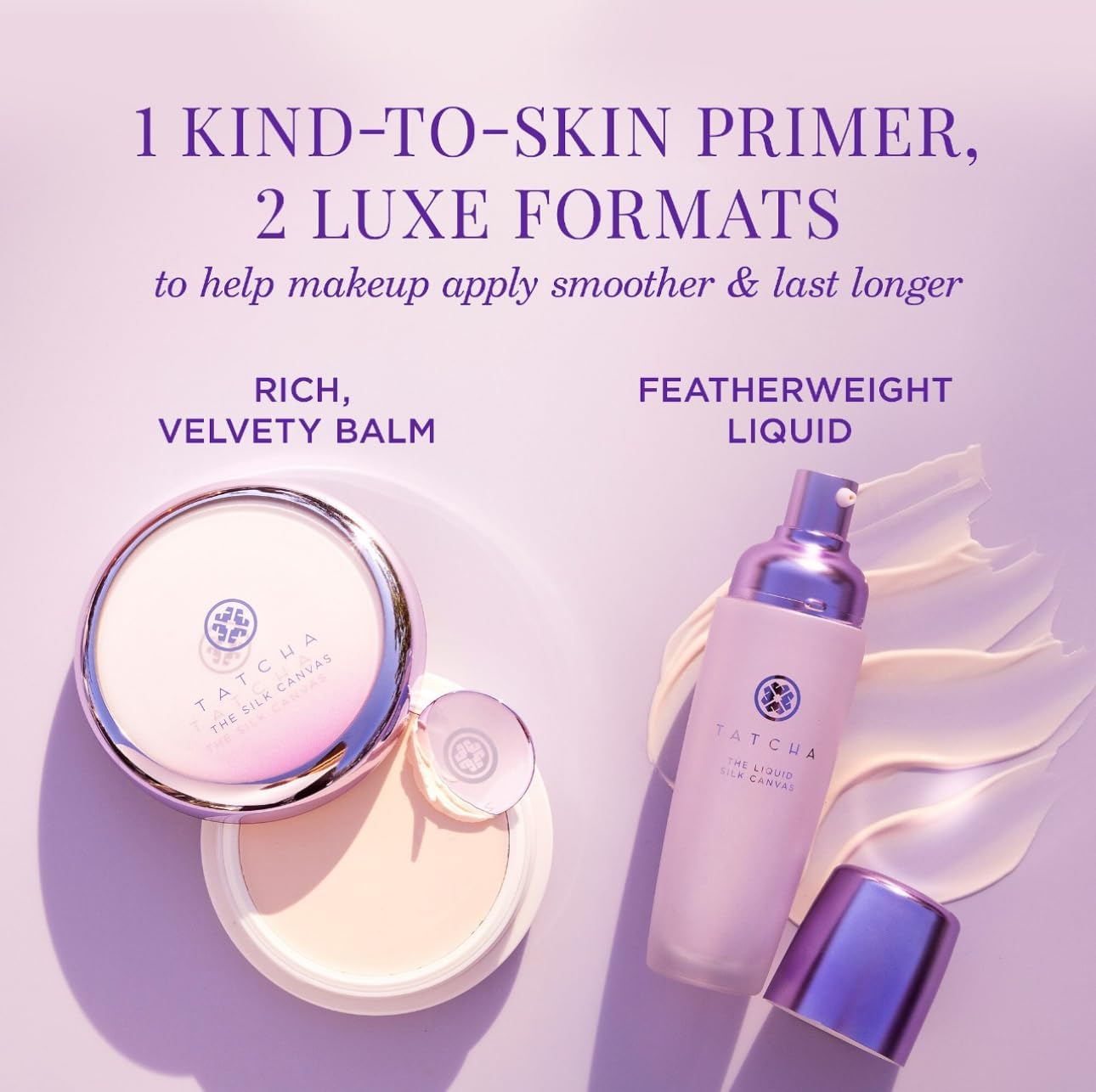 Tatcha Liquid Silk Canvas - Weightless Oil-Free Face Primer for Flawless Skin | 30 ml (1 oz)