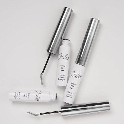 Julep Brow 101 Clear Eyebrow Sculpting Gel - Precision Brush for Long-Lasting, Natural Brows