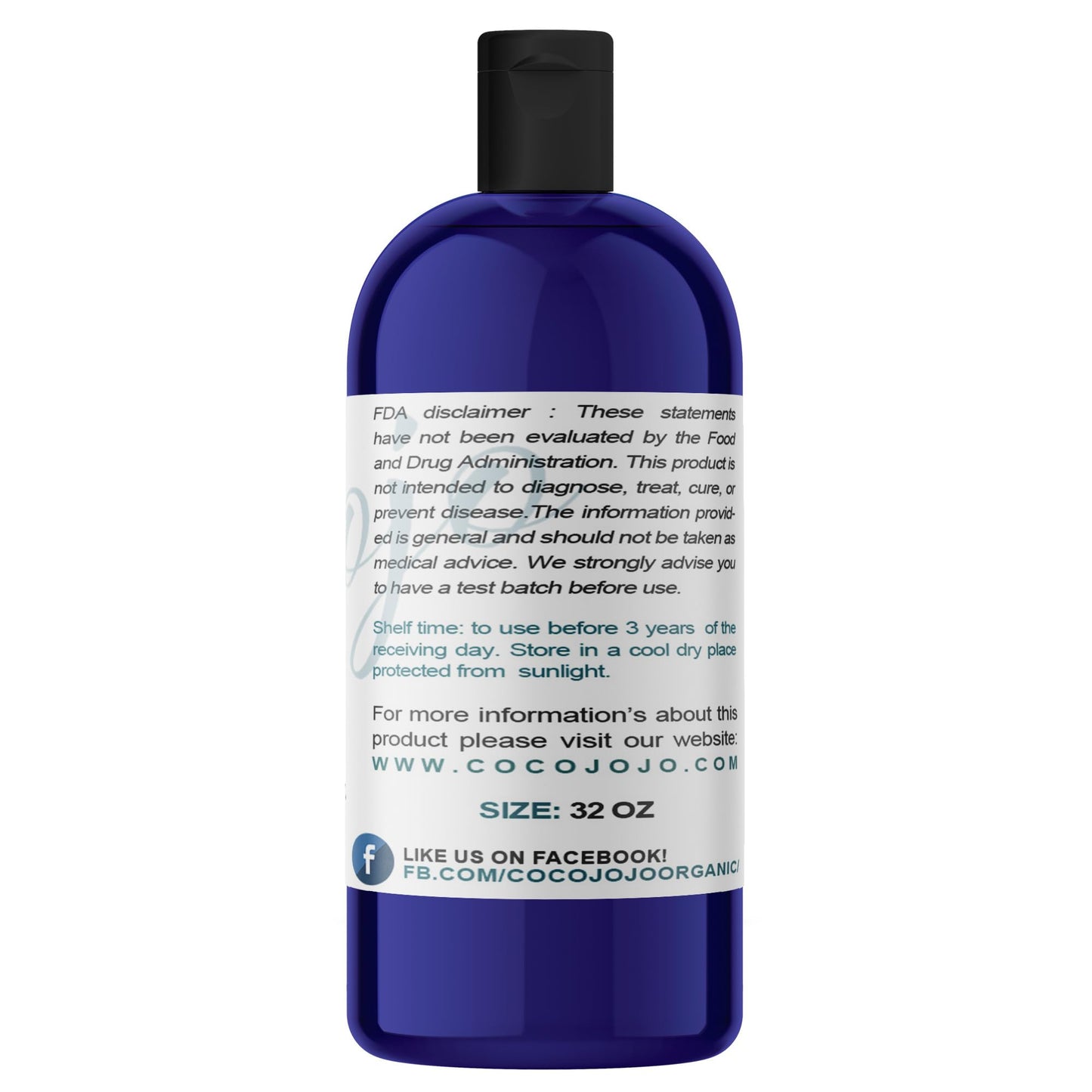 cocojojo Argan Oil Deodorized, Argan Oil for Hair, Hair Treatment Oils, Hair Oils, 100% Pure Argan Oil Organic, Argan Oil for Face, Unrefined Unscented Cold Pressed Extra Virgin - 16 Oz