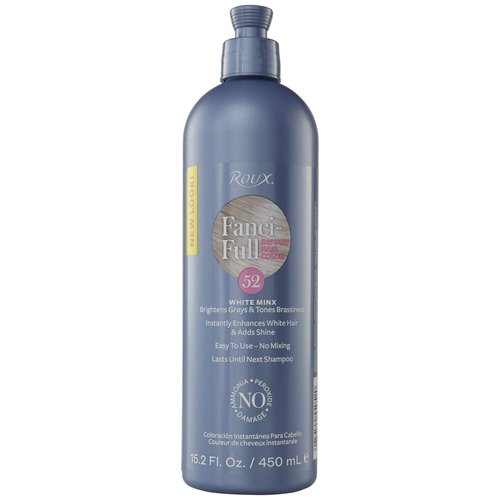 Roux Fanci-Full Rinse - 52 White Minx | 15.2 Oz Hair Color Treatment for Radiant Shine