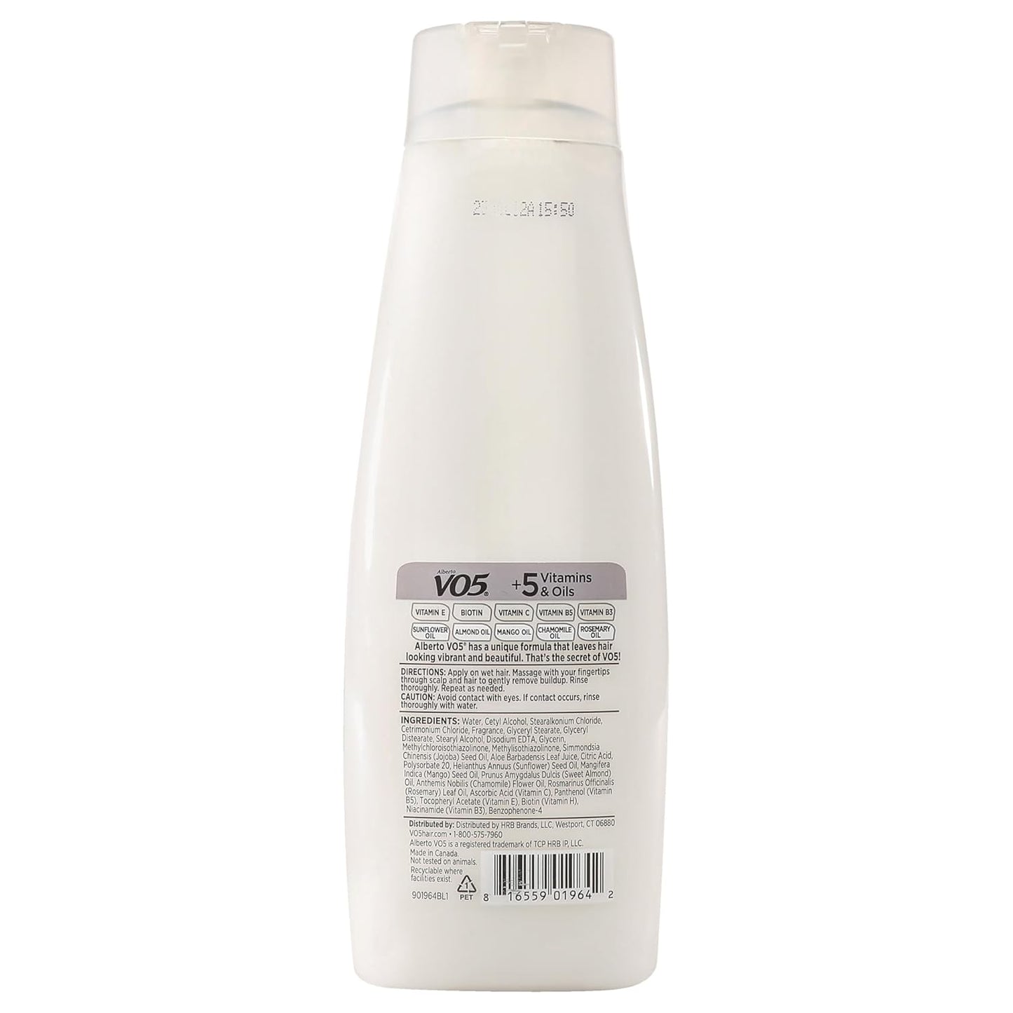 Alberto VO5 Gentle Cleansing Co-Wash - Jojoba & Aloe Conditioner for Moisturized Hair - 15 oz