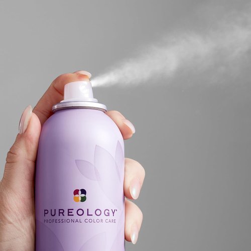 Pureology Style + Protect Lock It Down Hairspray - Maximum Hold for Color-Treated Hair, Vegan & Silicone-Free
