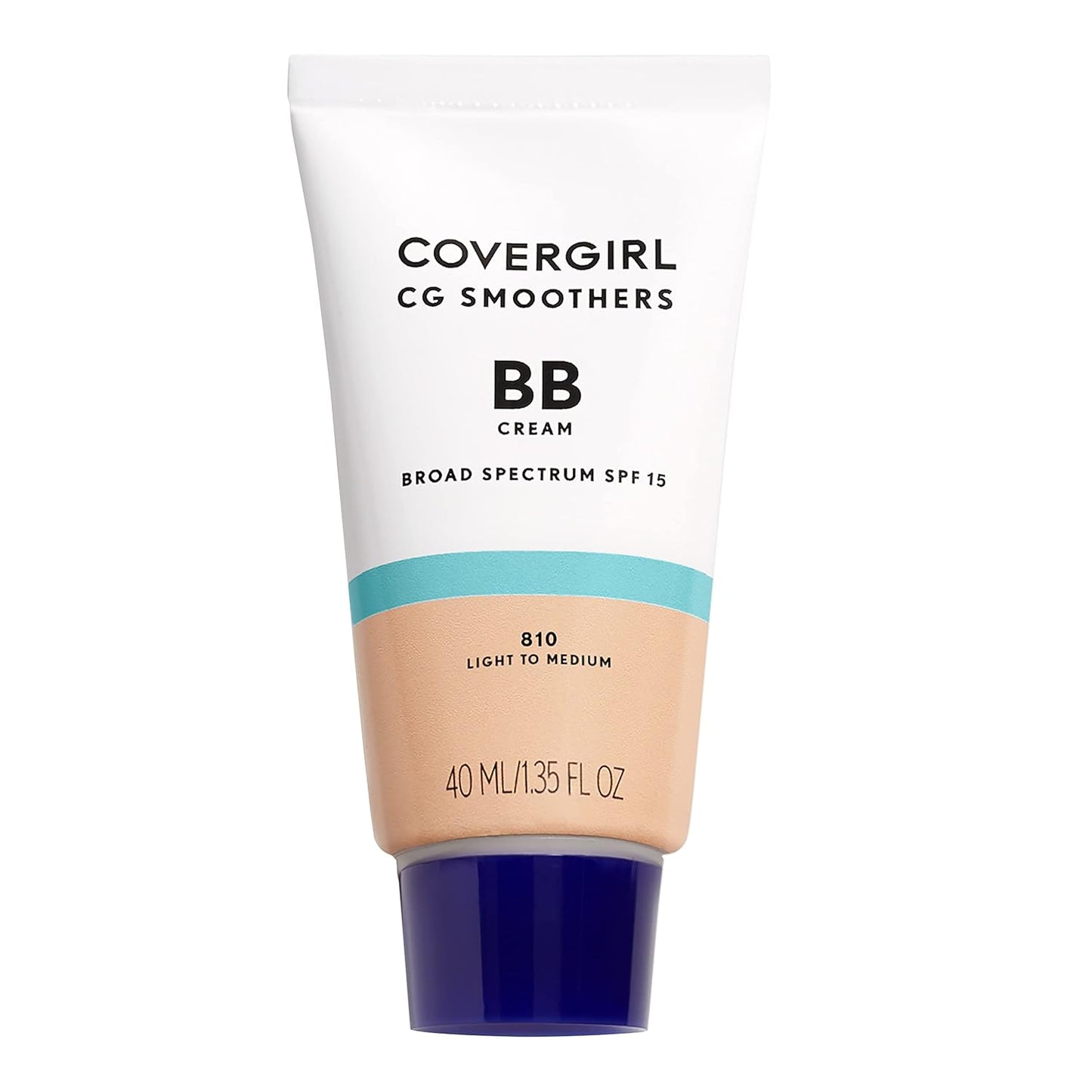 COVERGIRL Smoothers Lightweight BB Cream, 1 Tube (1.35 Ounce), Light to Medium 810 Skin Tones, Hydrating BB Cream with SPF 21 Sun Protection (Packaging May Vary) (Pack of 2)