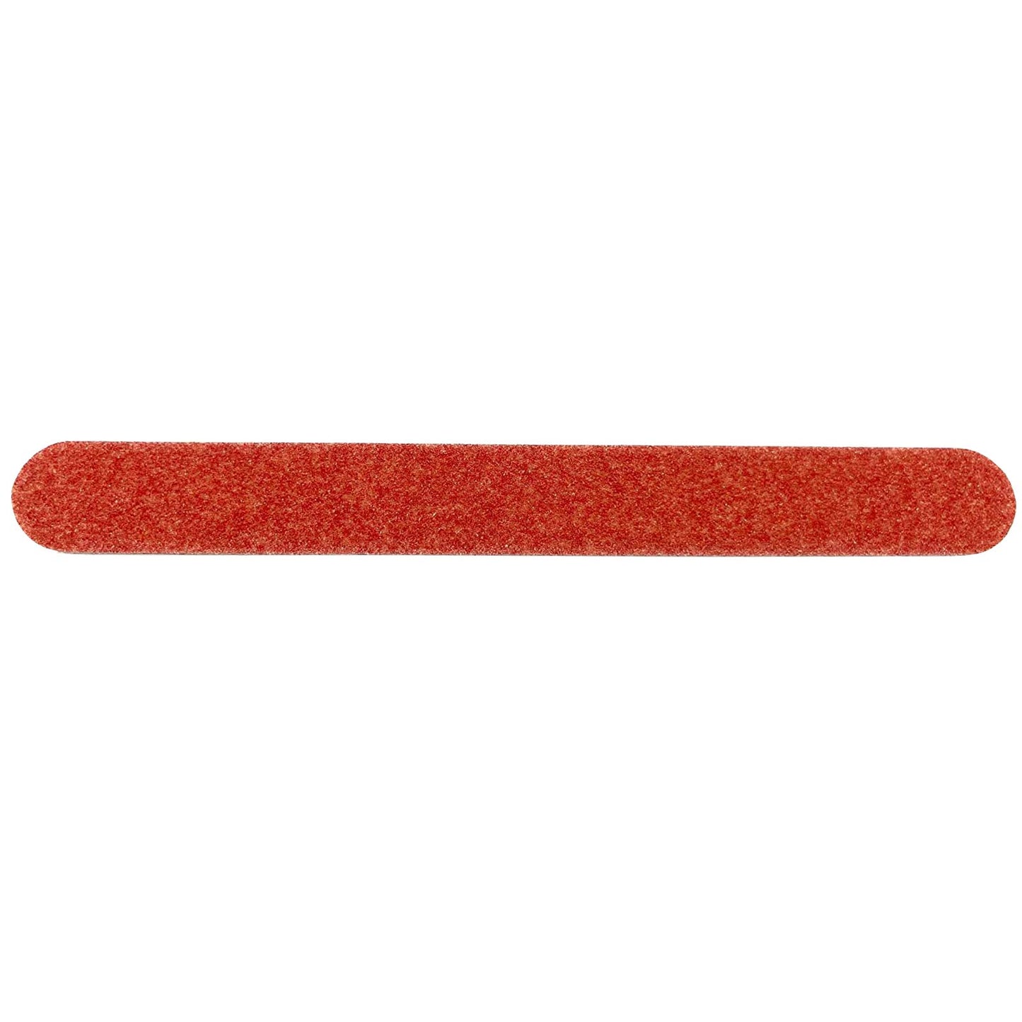 Soft Touch Nail File, Extra Coarse 80 Grit, Durable Red Mylar, for Acrylic Nails, 7 Inch - 25 Piece